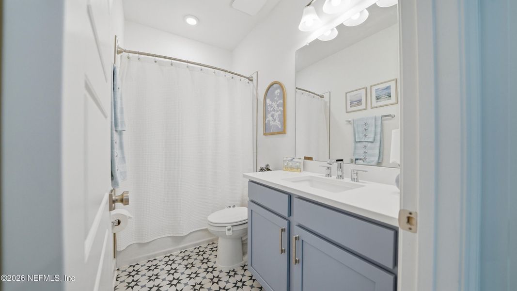Furnished interior view inside a new home in Shearwater, St. Augustine (Image 41).