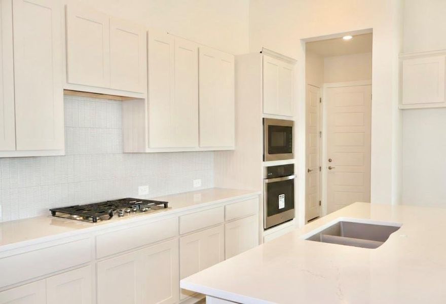 Furnished interior view inside a new home in Polo Ridge, Forney (Image 6).