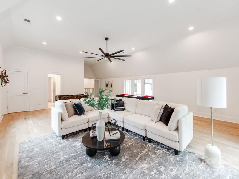 Furnished interior view inside a new home in , Charlotte (Image 32).