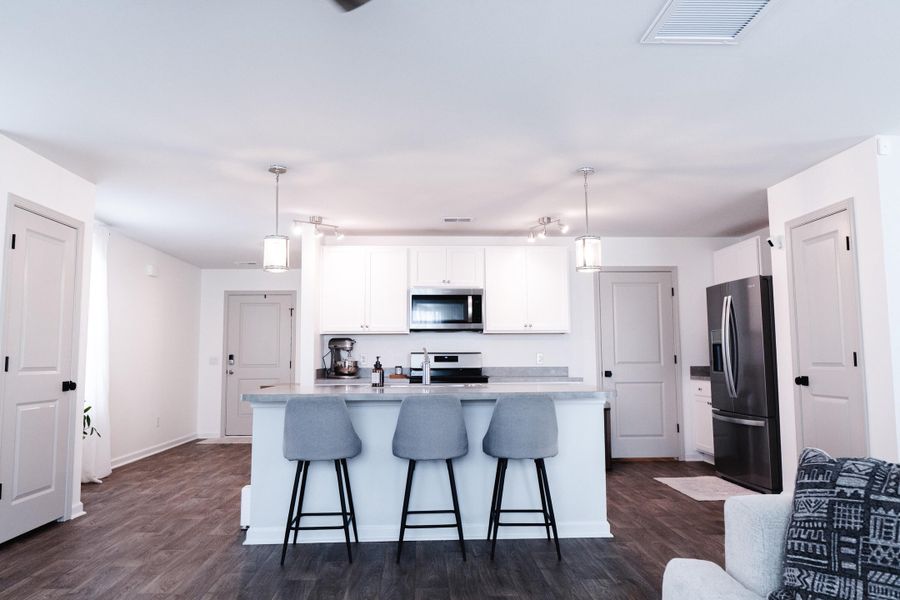 Furnished interior view inside a new home in Shell Pointe at Cobblestone Village, Summerville (Image 10).