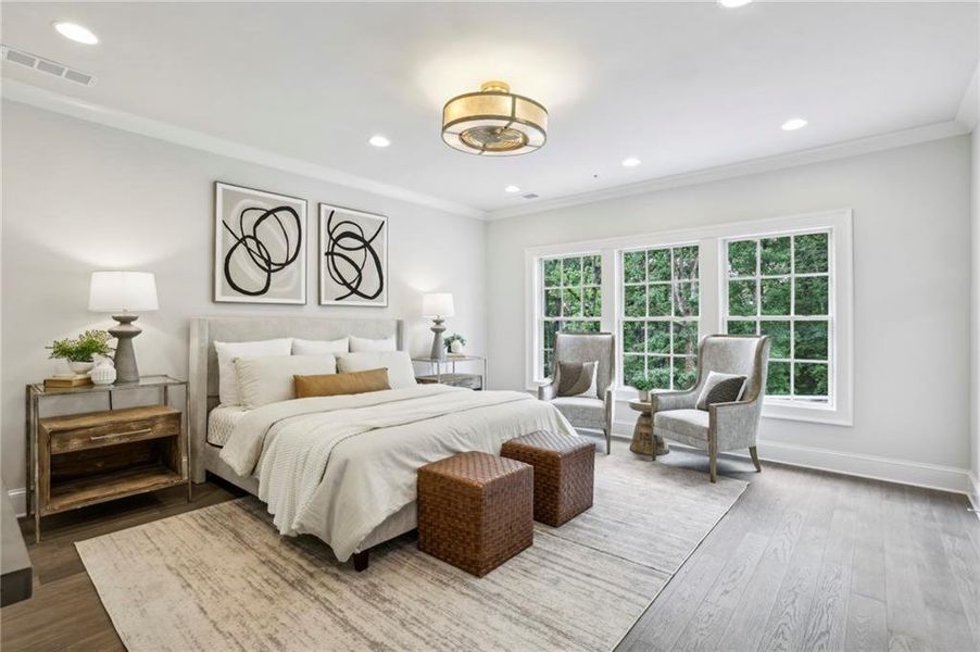 Furnished interior view inside a new home in 1858 Downtown Alpharetta, Alpharetta (Image 37). Furnished interior view inside a new home in 1858 Downtown Alpharetta, Alpharetta (Image 37).