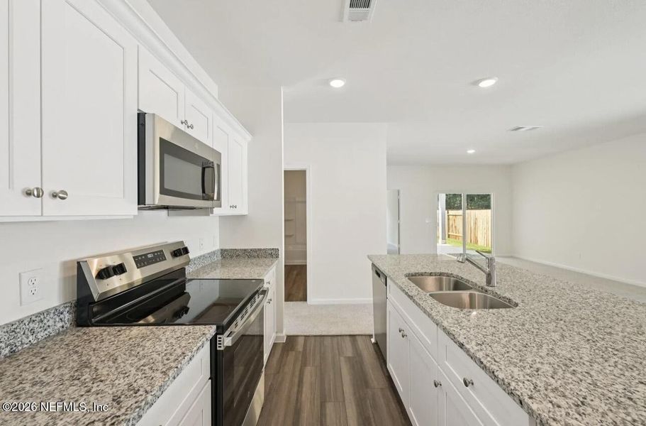 Furnished interior view inside a new home in , Palm Coast (Image 9).