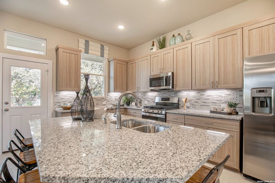 Furnished interior view inside a new home in Rose Hill, San Antonio (Image 6).