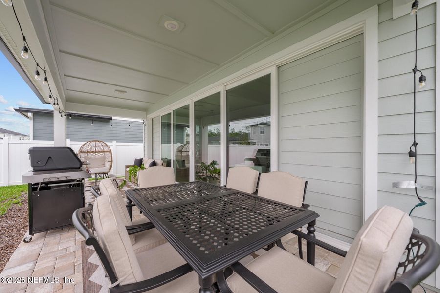 Exterior details and patio area of a home in , St. Augustine (Image 4).