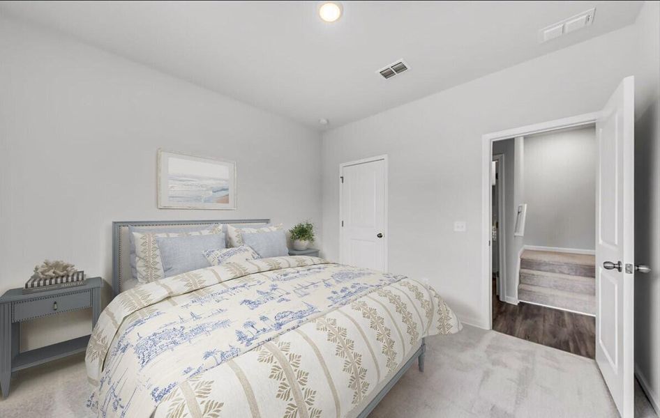 Furnished interior view inside a new home in Bradford Pointe, Summerville (Image 7). Furnished interior view inside a new home in Bradford Pointe, Summerville (Image 7).