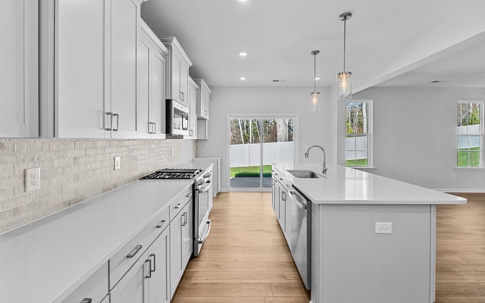 Furnished interior view inside a new home in Hanes Lake, Winston-Salem (Image 11).