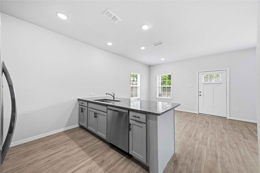 Furnished interior view inside a new home in , Houston (Image 3).