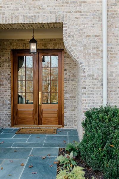 Exterior details and patio area of a home in , Canton (Image 32).