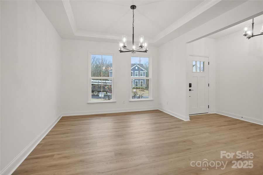 Spacious, unfurnished interior of a new home in Forest Creek, Waxhaw (Image 40).