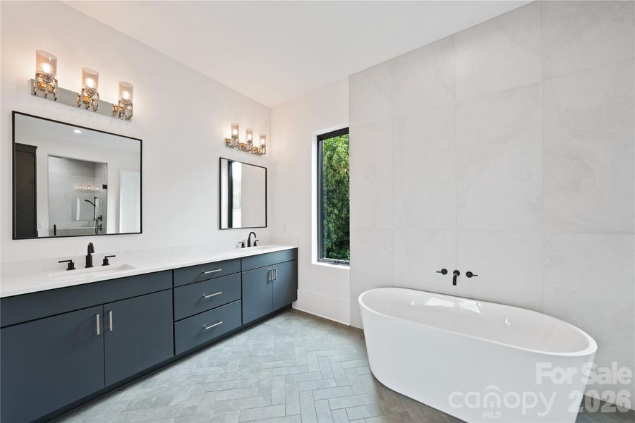 Furnished interior view inside a new home in , Charlotte (Image 14). Furnished interior view inside a new home in , Charlotte (Image 14).