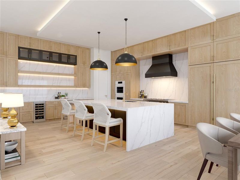 Furnished interior view inside a new home in , Tampa (Image 15). Furnished interior view inside a new home in , Tampa (Image 15).