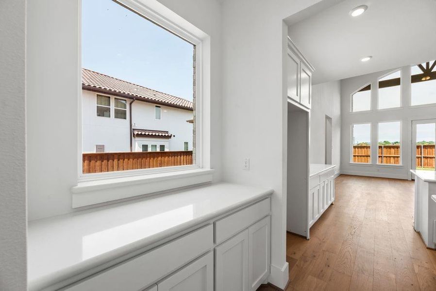 Furnished interior view inside a new home in Silverleaf Estates in Frisco, Frisco (Image 17).