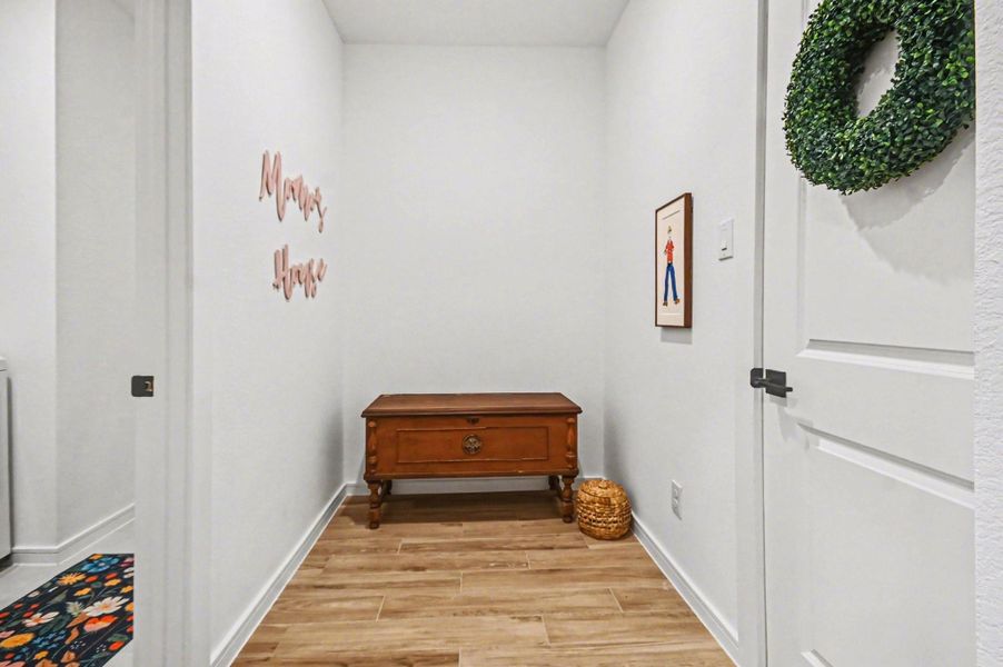 Furnished interior view inside a new home in Centennial Oaks, Santa Fe (Image 17).