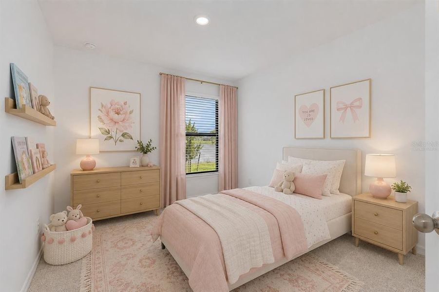 Furnished interior view inside a new home in Port Charlotte, North Port (Image 4).