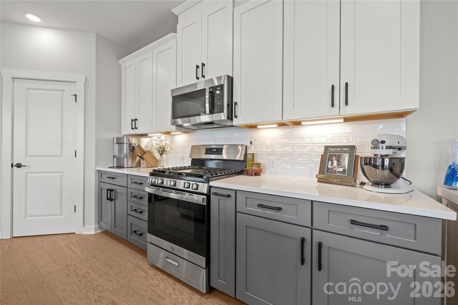 Furnished interior view inside a new home in , Charlotte (Image 6). Furnished interior view inside a new home in , Charlotte (Image 6).