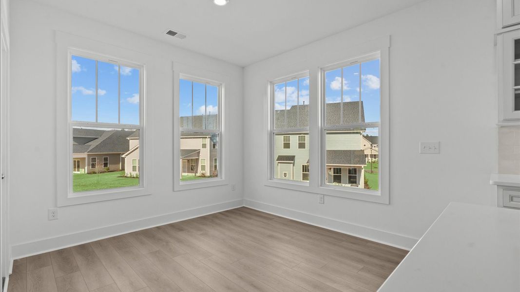 Functional and stylish dining area in our highly sought-after Wells Crossing communiuty