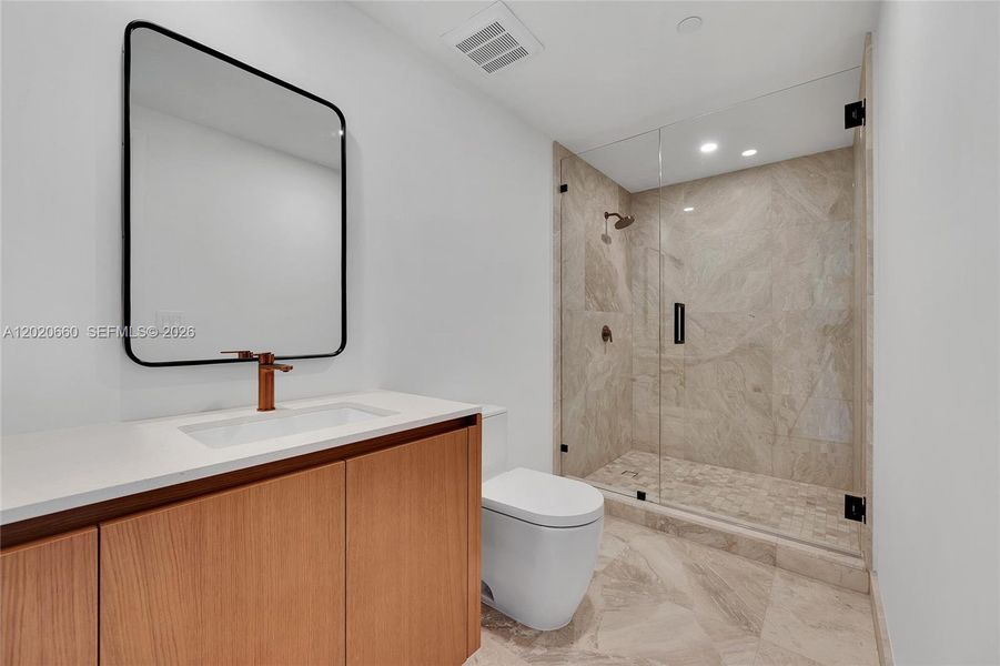 Furnished interior view inside a new home in , Bay Harbor Islands (Image 7).