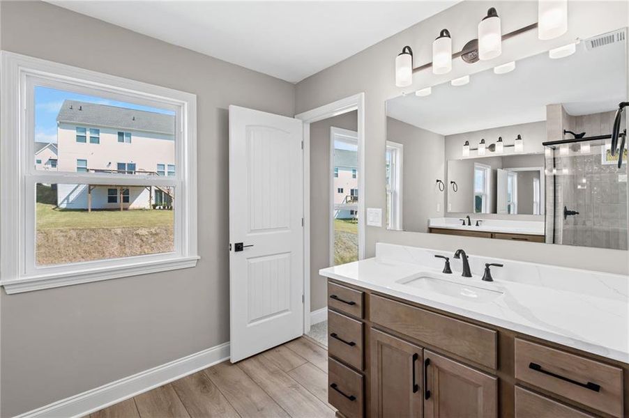 Furnished interior view inside a new home in Twin Lakes, Hoschton (Image 10).
