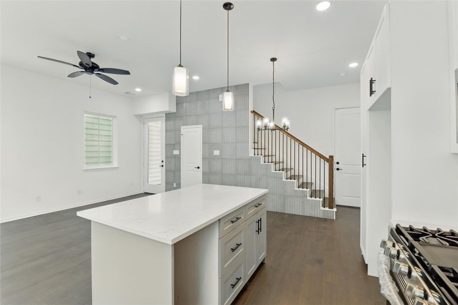 Furnished interior view inside a new home in 9902 Clark, Houston (Image 4). Furnished interior view inside a new home in 9902 Clark, Houston (Image 4).