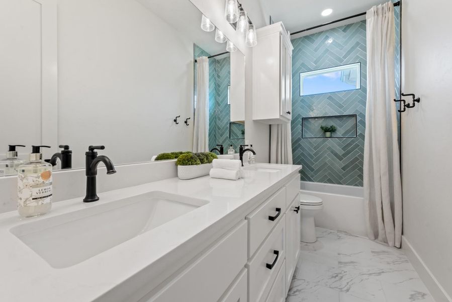 Furnished interior view inside a new home in , Bryan (Image 28).