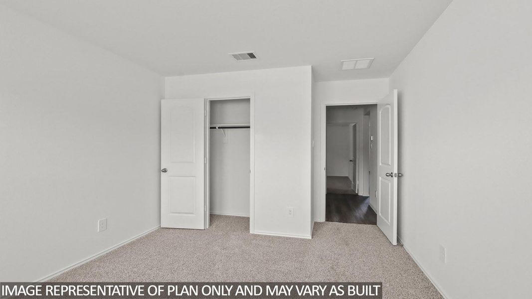 Spacious, unfurnished interior of a new home in The Canopies, Splendora (Image 8).