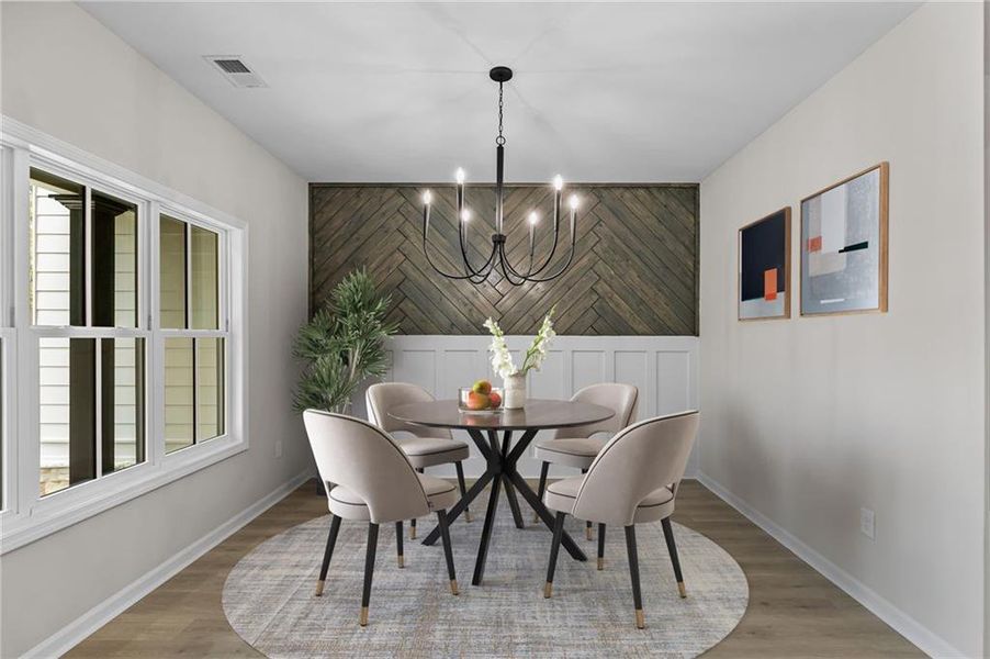 Furnished interior view inside a new home in Liberty Station, Bremen (Image 11).