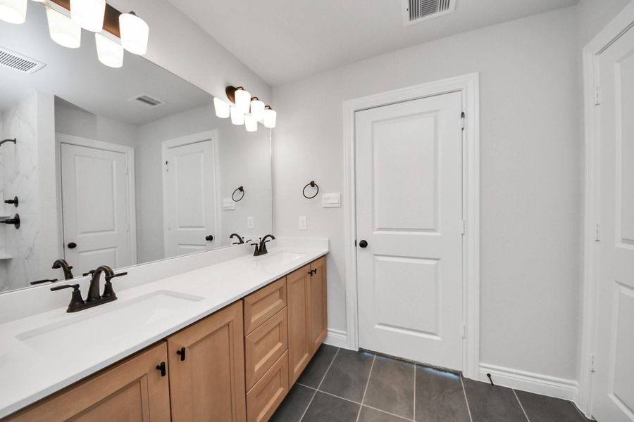 Furnished interior view inside a new home in Lexington Heights, Willis (Image 12).
