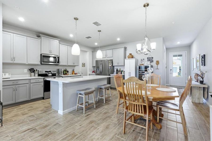 Furnished interior view inside a new home in Wellen Park, Venice (Image 6).
