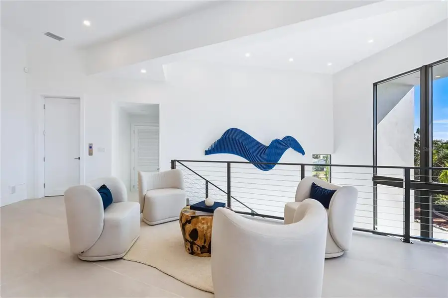 Furnished interior view inside a new home in , Longboat Key (Image 11). Furnished interior view inside a new home in , Longboat Key (Image 11).