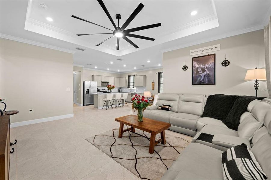 Furnished interior view inside a new home in , Punta Gorda (Image 13).
