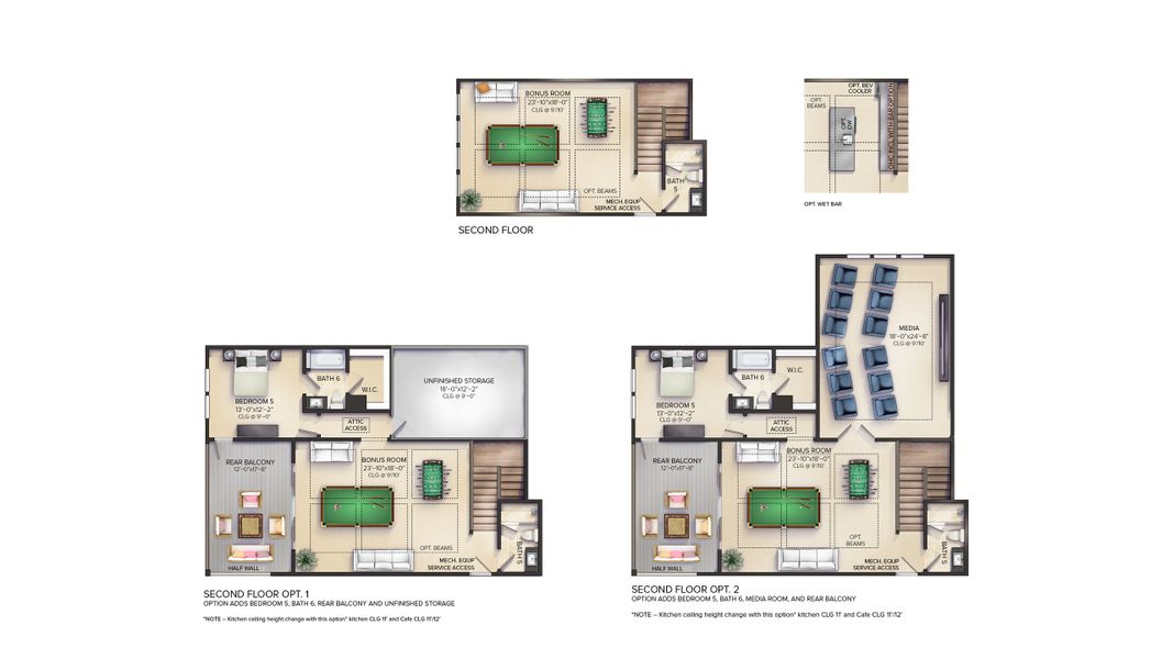 Ambrose II Floor Plan (Options)