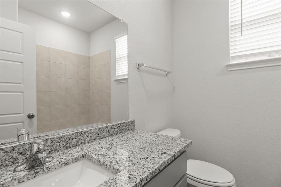 Furnished interior view inside a new home in Retreat at Fossil Creek, Fort Worth (Image 5). Furnished interior view inside a new home in Retreat at Fossil Creek, Fort Worth (Image 5).