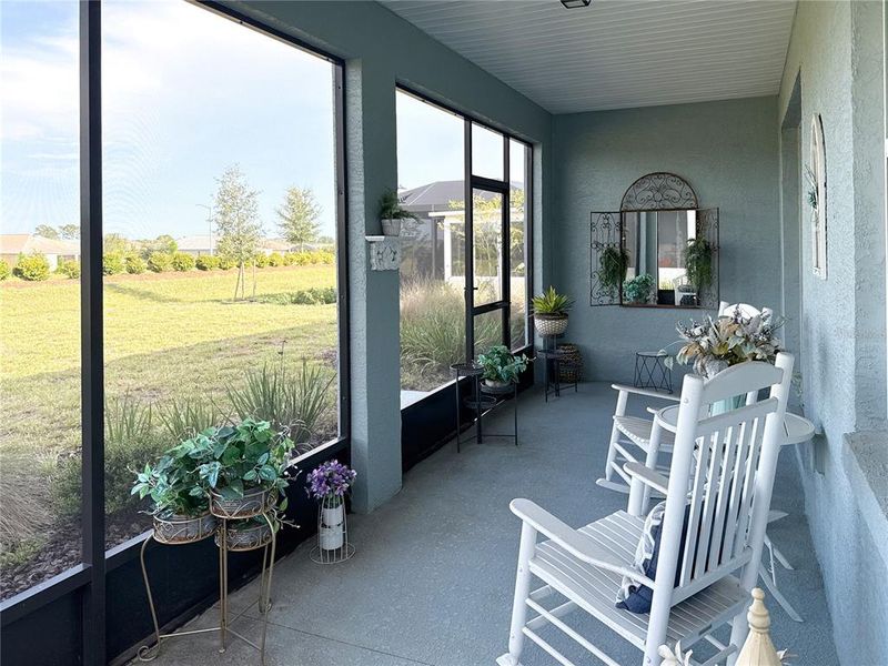 Furnished interior view inside a new home in , Ocala (Image 27).