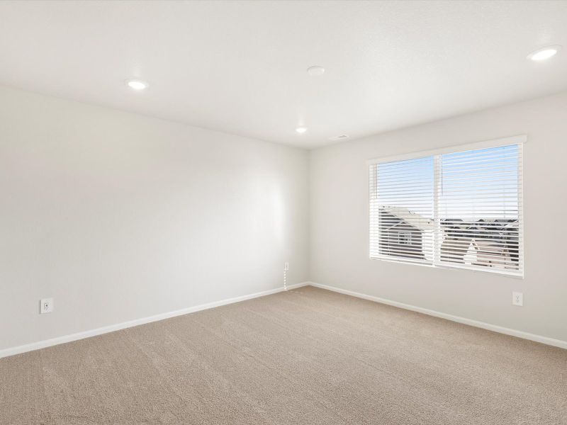 Spacious, unfurnished interior of a new home in Poudre Heights: The Lakes Collection, Windsor (Image 11). Spacious, unfurnished interior of a new home in Poudre Heights: The Lakes Collection, Windsor (Image 11).