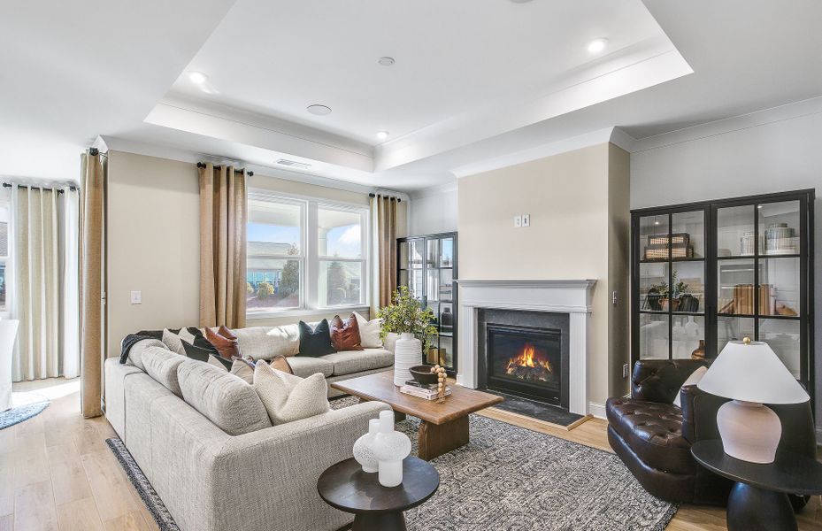 Furnished interior view inside a new home in Sun City Peachtree, Griffin (Image 12).