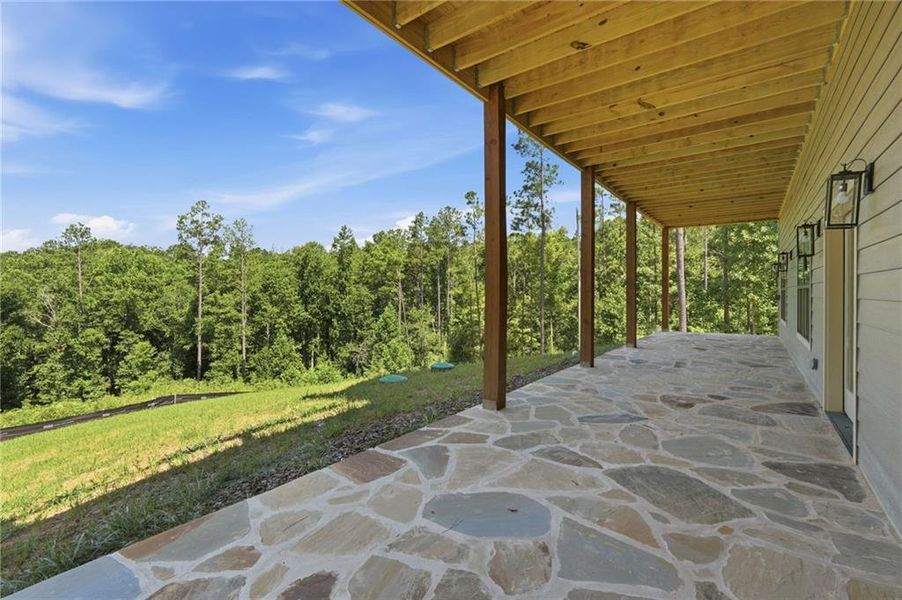 Exterior details and patio area of a home in , Talking Rock (Image 20). Exterior details and patio area of a home in , Talking Rock (Image 20).