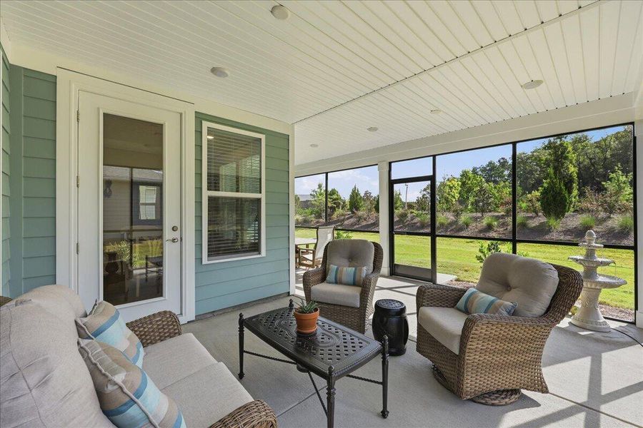 Exterior details and patio area of a home in , Summerville (Image 33). Exterior details and patio area of a home in , Summerville (Image 33).