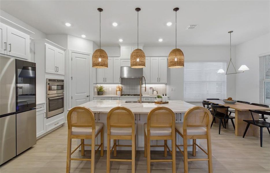 Furnished interior view inside a new home in , Palmetto (Image 28).