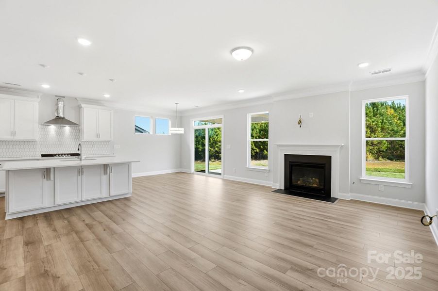 Spacious, unfurnished interior of a new home in The Enclave at Laurelbrook, Sherrills Ford (Image 42).