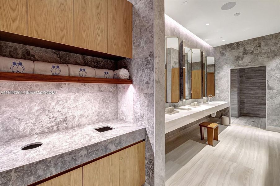 Furnished interior view inside a new home in Mr. C Residences, Miami (Image 12).