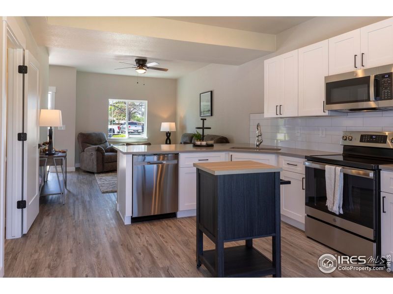 Furnished interior view inside a new home in , Wray (Image 5). Furnished interior view inside a new home in , Wray (Image 5).
