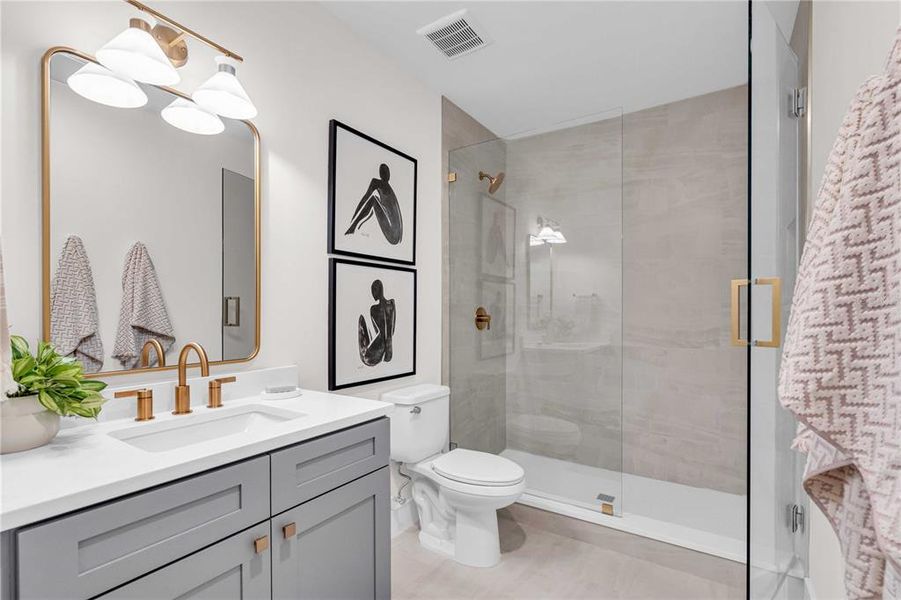 Furnished interior view inside a new home in , Tampa (Image 3).