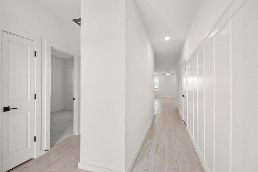 Spacious, unfurnished interior of a new home in Aspire at The Hills of Town Creek, Montgomery (Image 15). Spacious, unfurnished interior of a new home in Aspire at The Hills of Town Creek, Montgomery (Image 15).