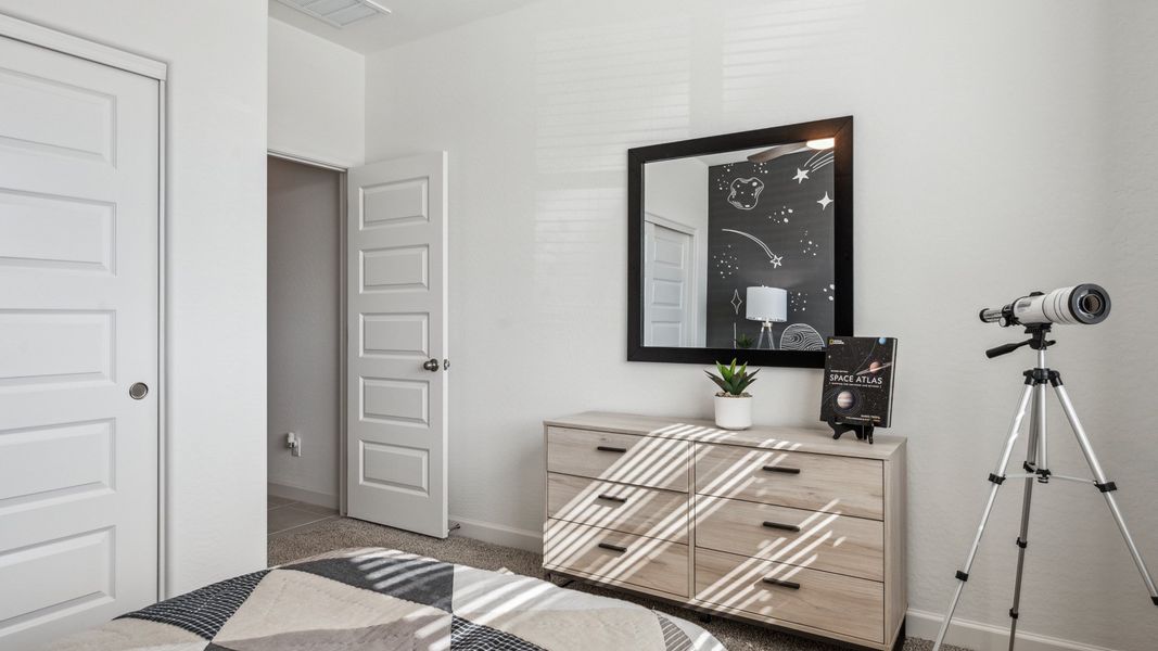 Furnished interior view inside a new home in Desert Moon Estates, Buckeye (Image 17). Furnished interior view inside a new home in Desert Moon Estates, Buckeye (Image 17).