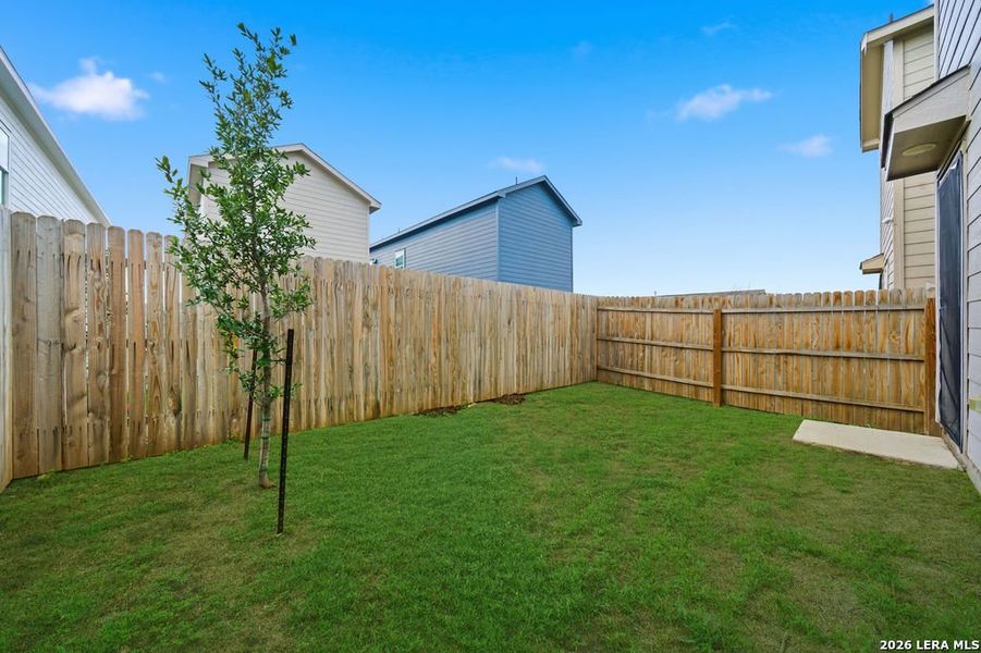 Exterior details and patio area of a home in Aston Park, San Antonio (Image 18).