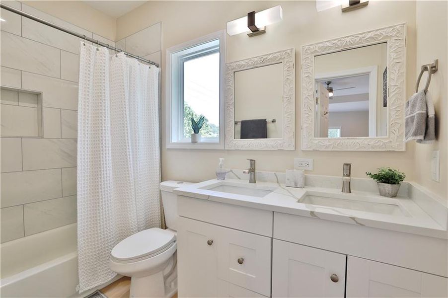 Furnished interior view inside a new home in , Austell (Image 11).