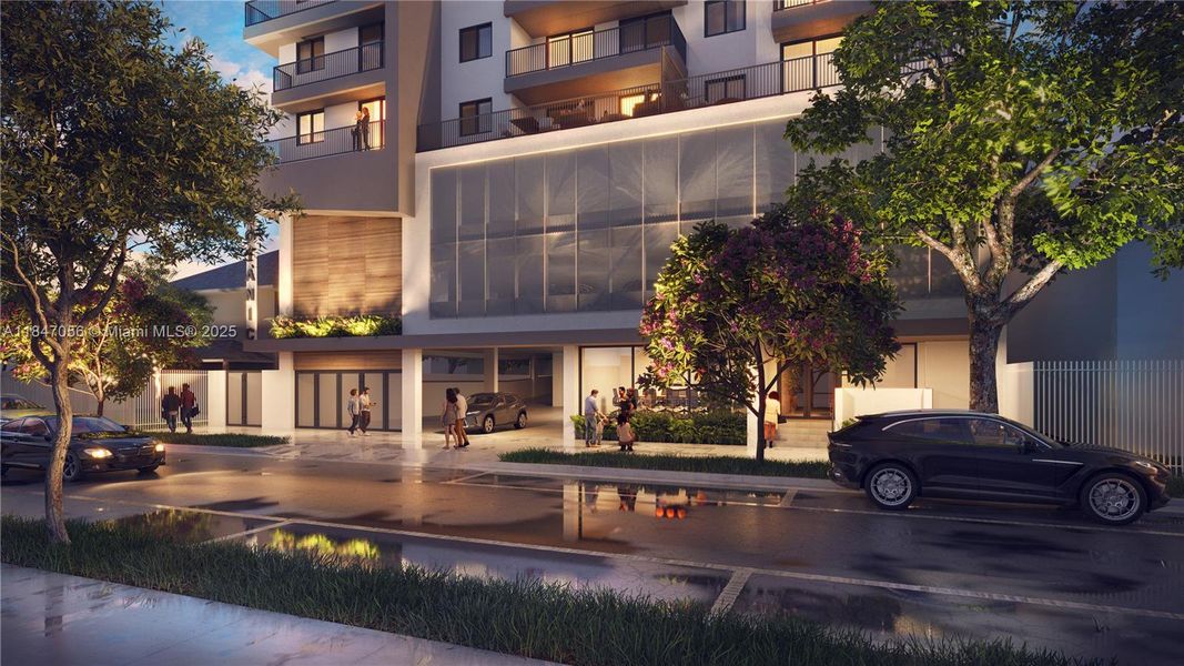 Front exterior of a new home in , Miami, FL, highlighting curb appeal (Image 2). Front exterior of a new home in , Miami, FL, highlighting curb appeal (Image 2).