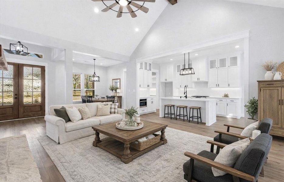 Furnished interior view inside a new home in , Caddo Mills (Image 11).