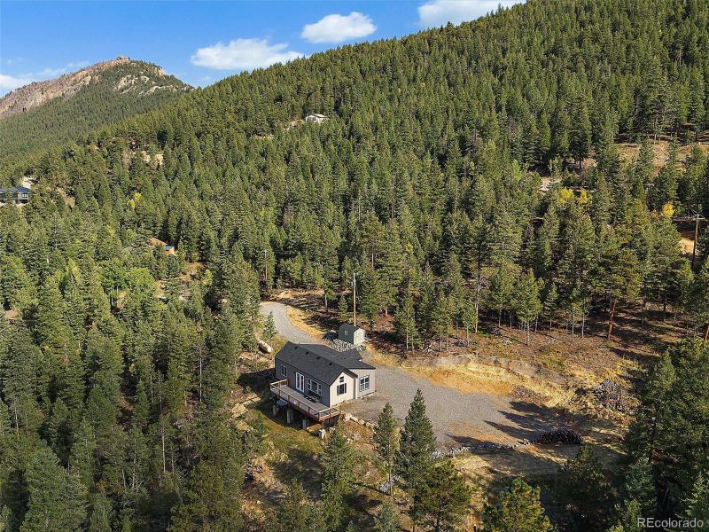 Set on a historic logging road