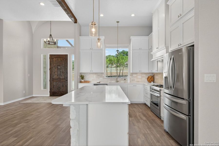 Furnished interior view inside a new home in , New Braunfels (Image 5). Furnished interior view inside a new home in , New Braunfels (Image 5).